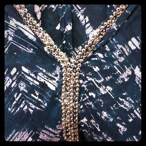 Three quarter sleeve blouse